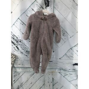 Carters Baby bear size 6m 6 month winter coat bunting